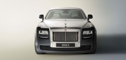 Rolls-Royce 200ex front grill