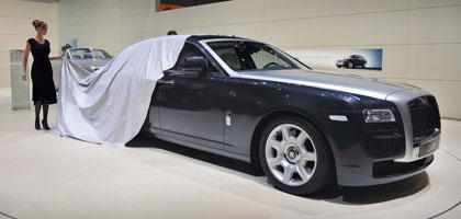 Unveiling of Rolls-Royce Ghost